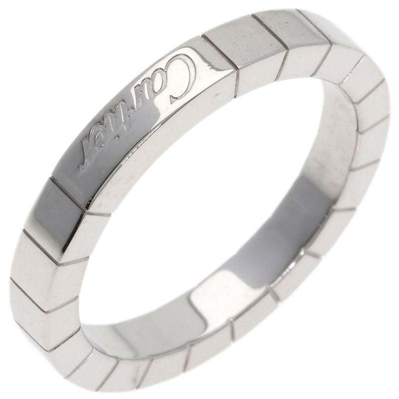 Cartier Lanier 54 Ring 18K White Gold