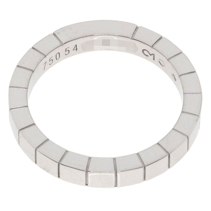 Cartier Lanier 54 Ring 18K White Gold