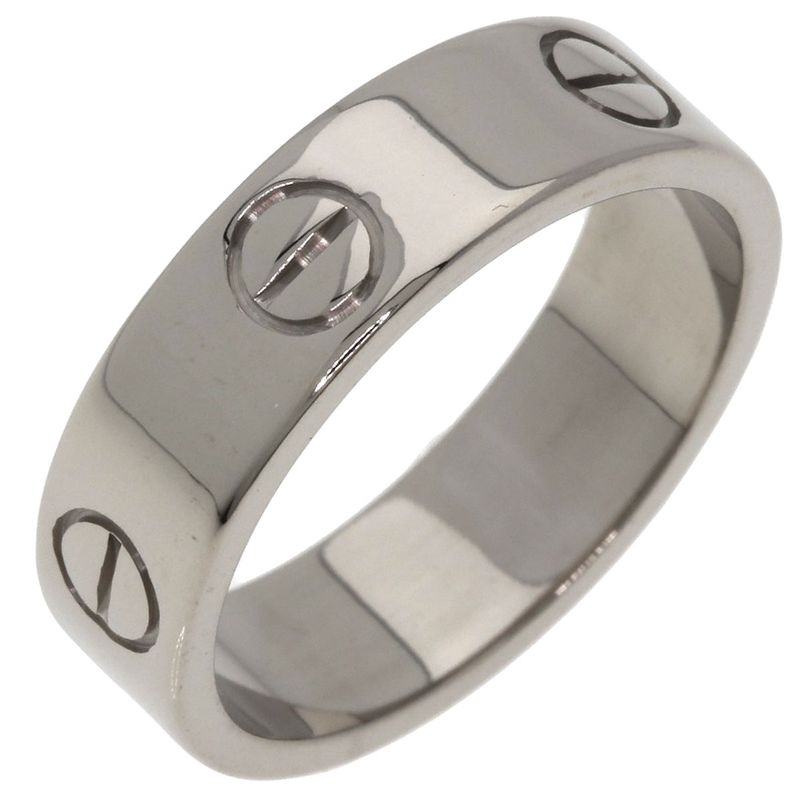 Cartier Love Ring 55 18K White Gold