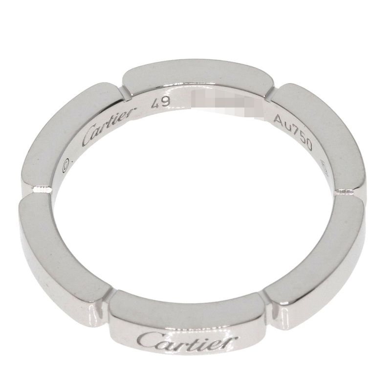 Cartier Maillon Pantel 49 Ring 18K White Gold