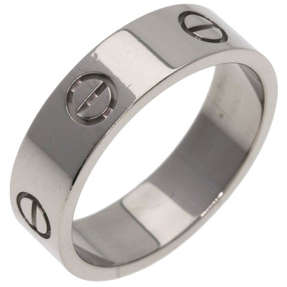 Cartier Love Ring 61 18K White Gold