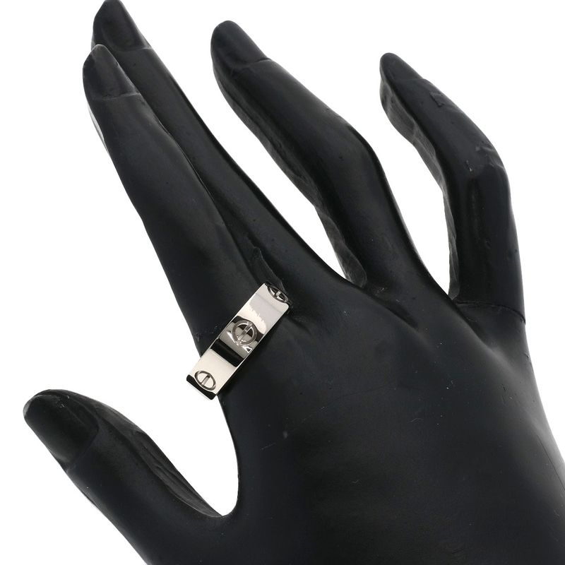 Cartier Love Ring 61 18K White Gold