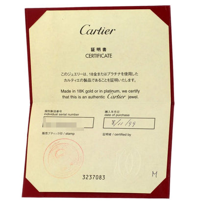 Cartier Love Ring 61 18K White Gold
