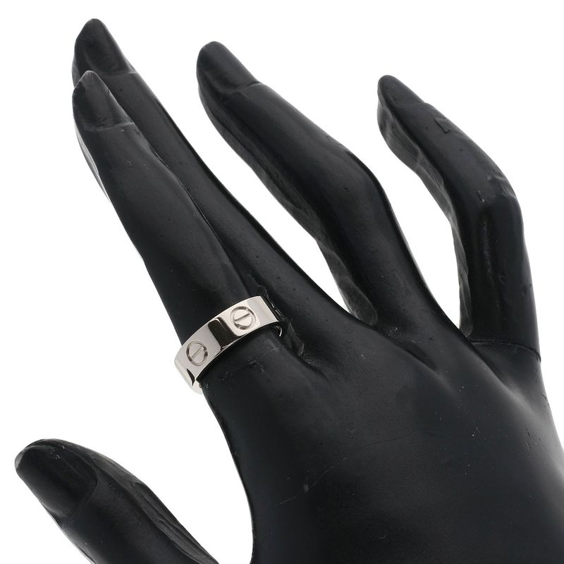Cartier Love Ring 49 18K White Gold