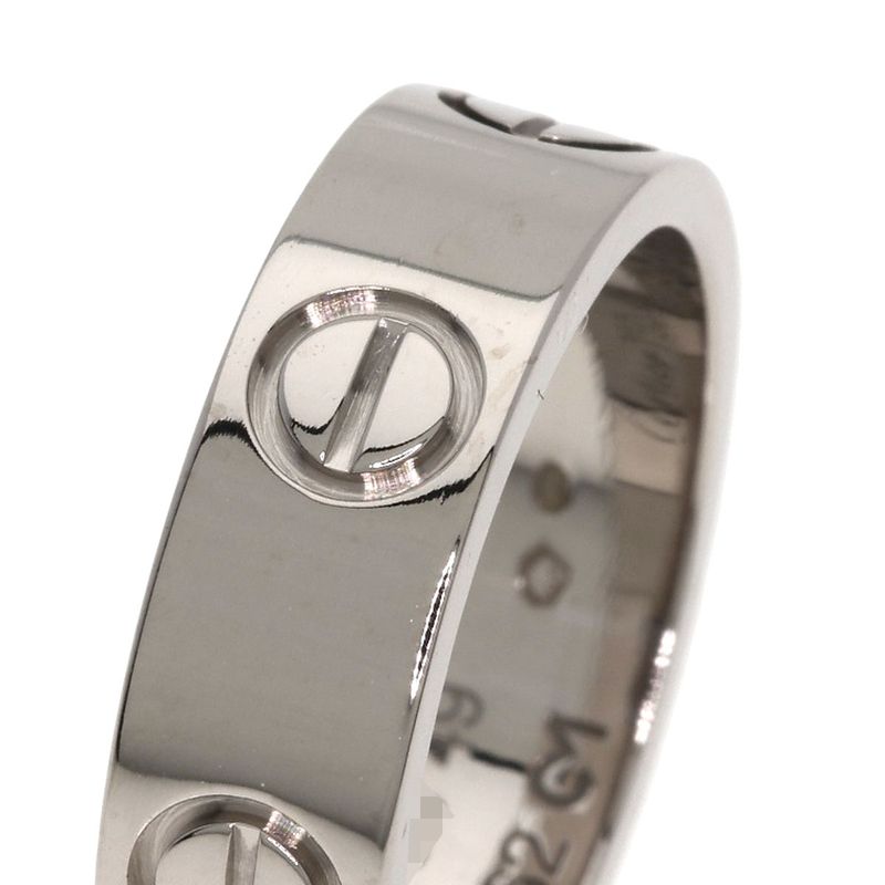 Cartier Love Ring 49 18K White Gold