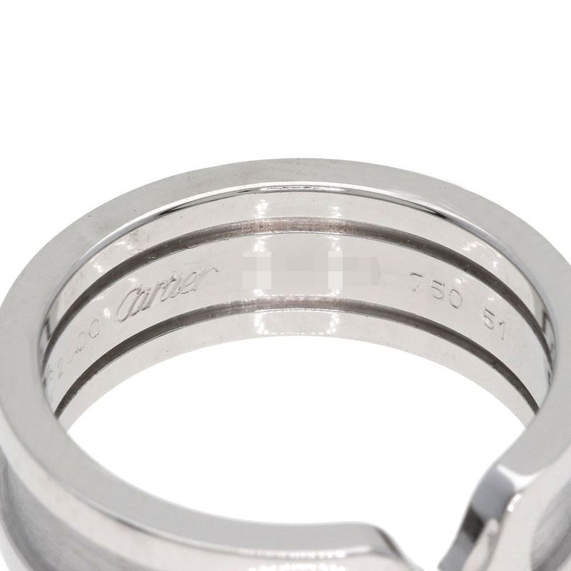 Cartier 51 Ring 18K White Gold