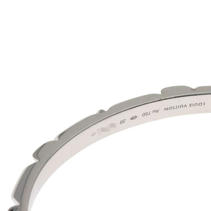 Louis Vuitton Bracelet Volt Multi LV Open 20 18K White Gold