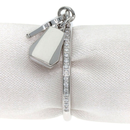 Hermes Kelly Clochette PM Diamond 53 Ring 18K White Gold