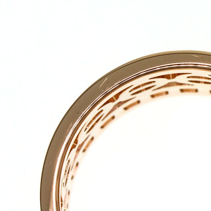 Hermes Chaine D'ancre Divine Diamond 52 Ring 18K Pink Gold