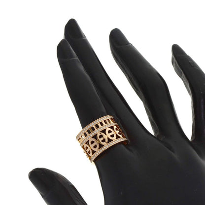 Hermes Chaine D'ancre Divine Diamond 52 Ring 18K Pink Gold