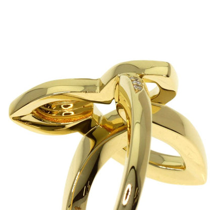 Harry Winston Lily Clastar Diamond Ring 18K Yellow Gold