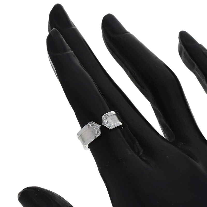 Cartier SM Diamond 47 Ring 18K White Gold