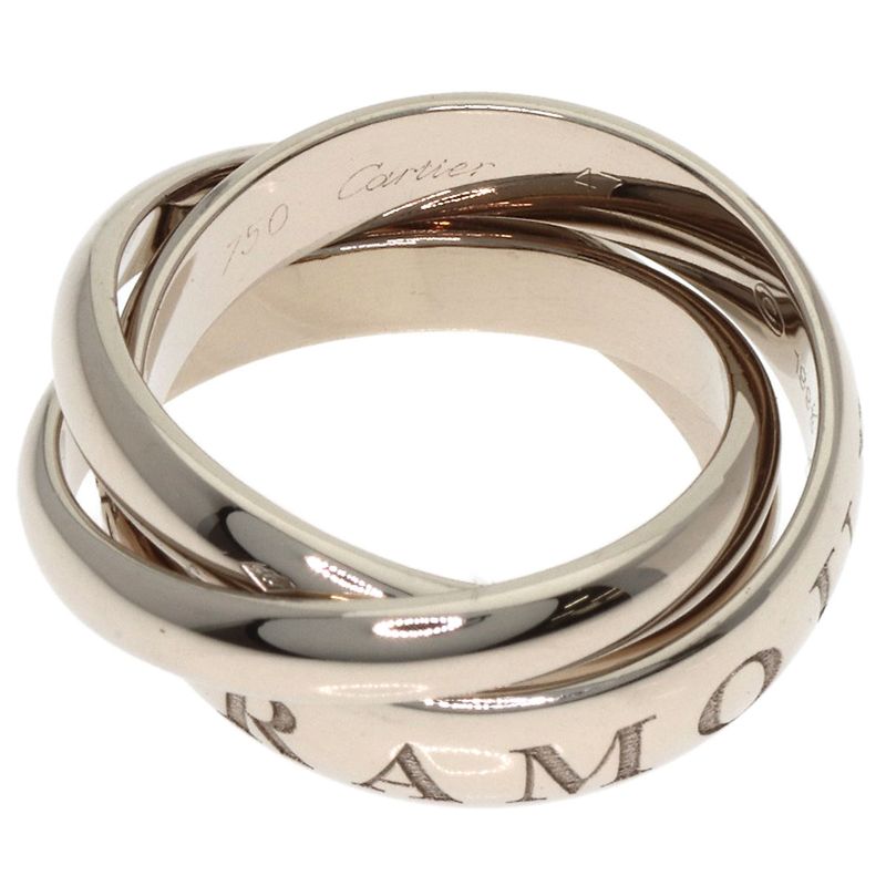 Cartier Trinity Limited 47 Ring 18K White Gold
