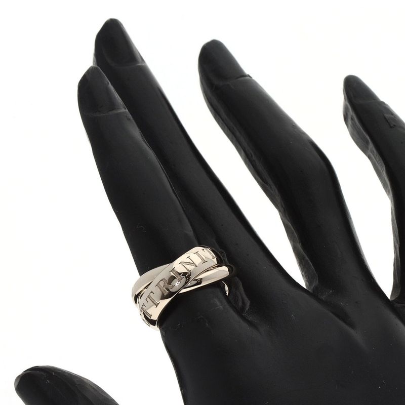 Cartier Trinity Limited 47 Ring 18K White Gold