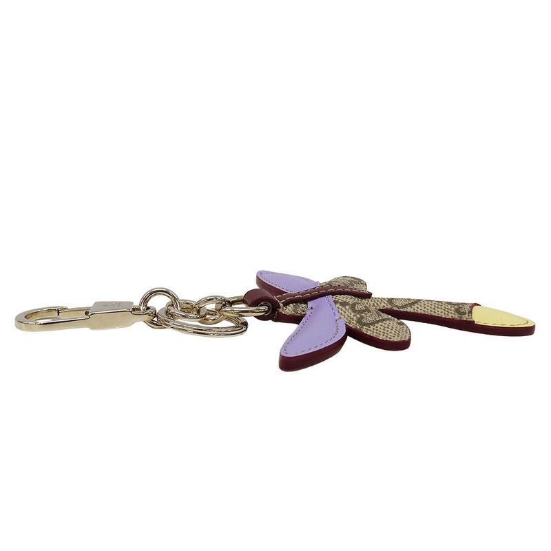Gucci Charm Leather GG Emblem