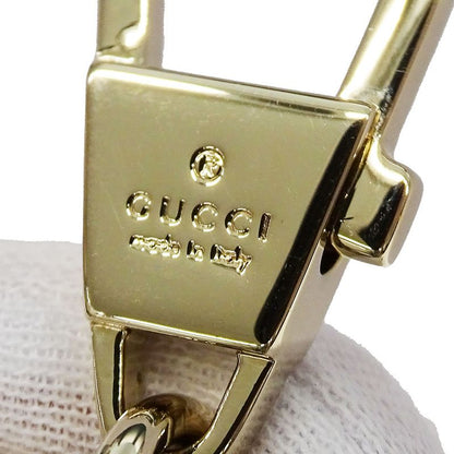 Gucci Charm Leather GG Emblem