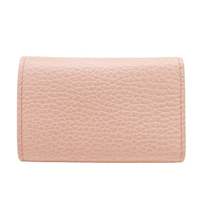 Gucci Key Case Leather Petit Marmont Double Pink Key Holder