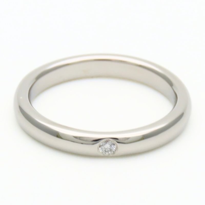 Tiffany & Co Ring Stacking Band Platinum Elsa Peretti