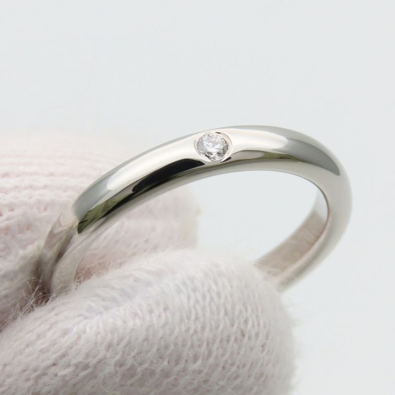 Tiffany & Co Ring Stacking Band Platinum Elsa Peretti