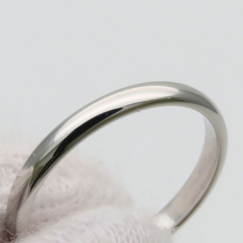 Tiffany & Co Ring Wedding Band Platinum Simple Classic