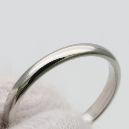 Tiffany & Co Ring Wedding Band Platinum Simple Classic