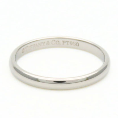 Tiffany & Co Ring Wedding Band Platinum Simple Classic