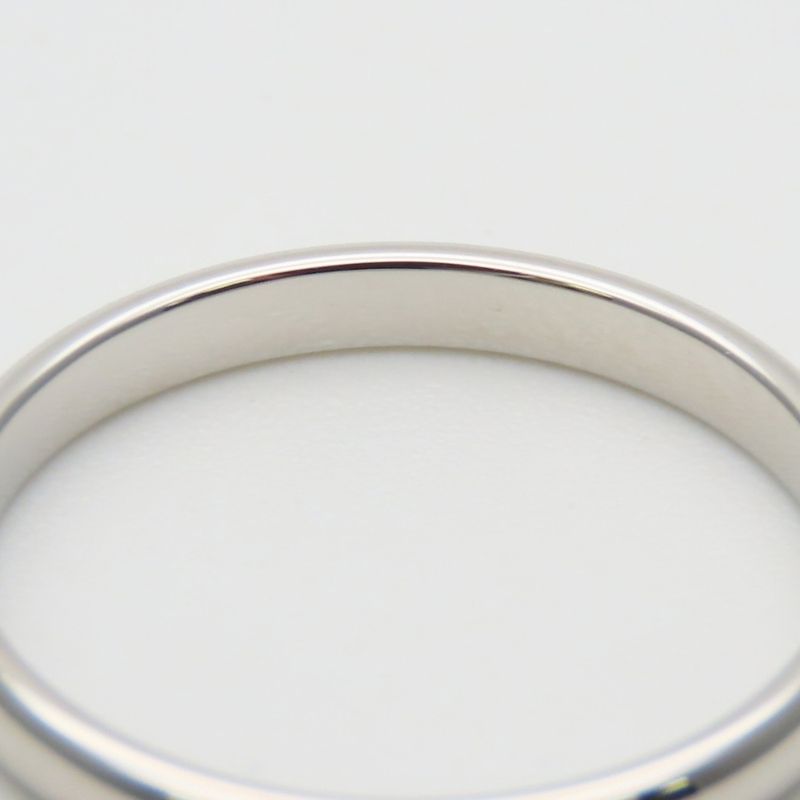 Tiffany & Co Ring Wedding Band Platinum Simple Classic