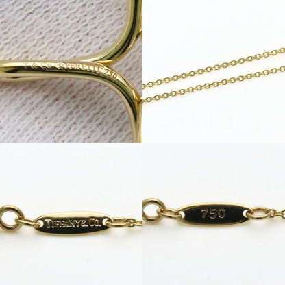 Tiffany & Co Necklace Infinity Cross 18K Yellow Gold