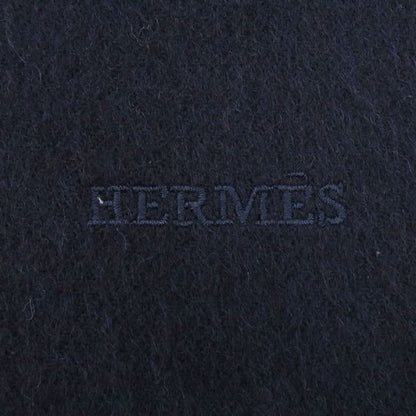 Hermes Scarf Cashmere Blue Navy