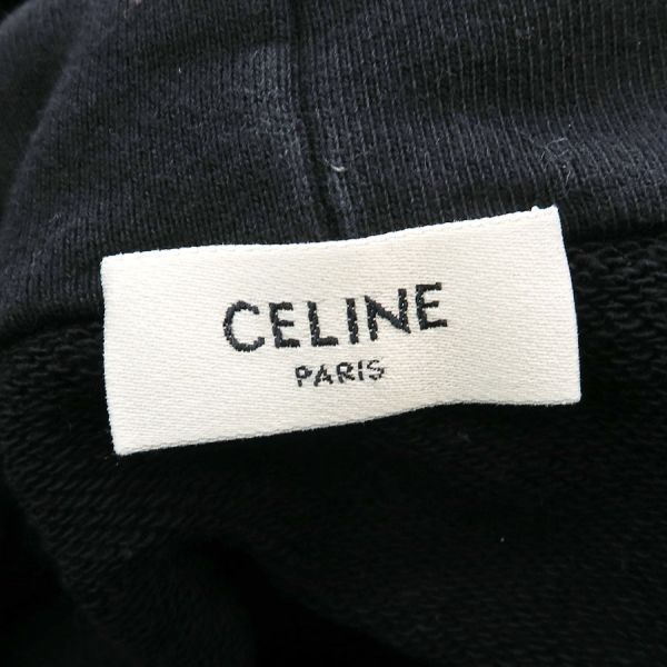 Celine Hoodie Cotton Black