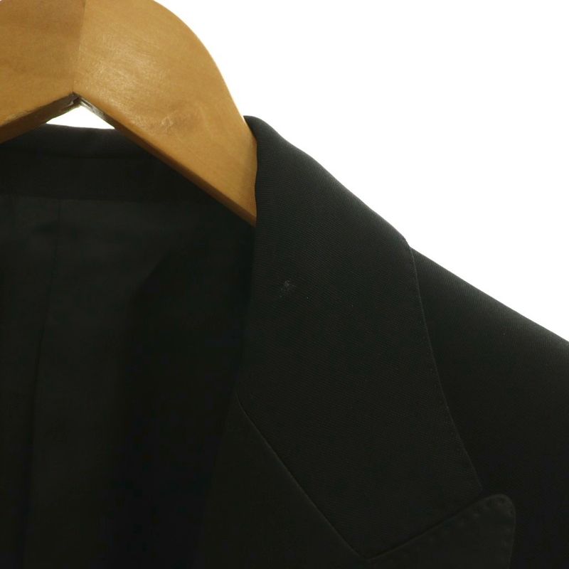 Celine Classic Tax Jacket Tailored Wool 46 Black NR AD