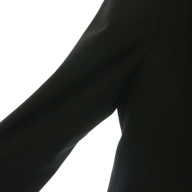 Celine Classic Tax Jacket Tailored Wool 46 Black NR AD