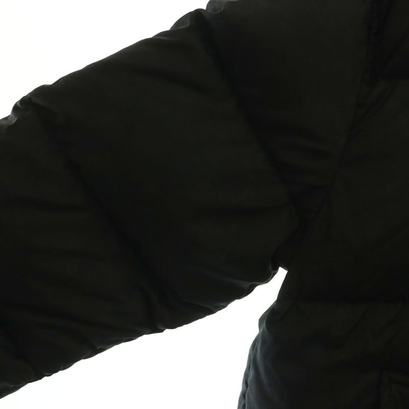 Celine Triomphe All Over Pattern Down Jacket Outer Zip Up 44 Black