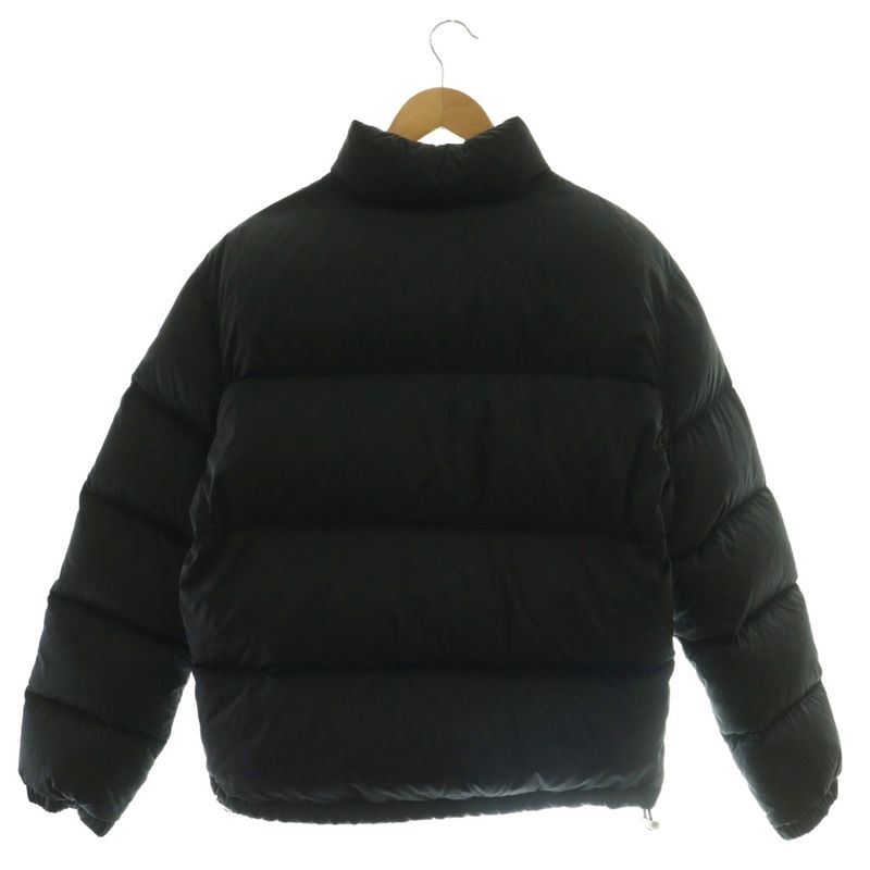 Celine Triomphe All Over Pattern Down Jacket Outer Zip Up 44 Black