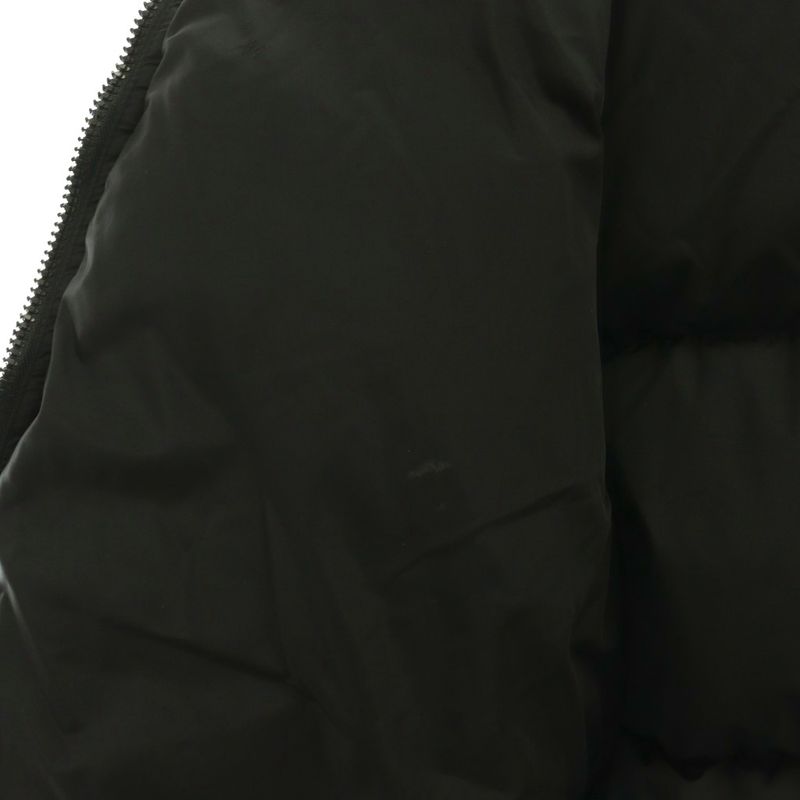 Celine Triomphe All Over Pattern Down Jacket Outer Zip Up 44 Black