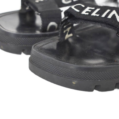 Celine Leo Strappy Sandal Leo Sandals 43 Black