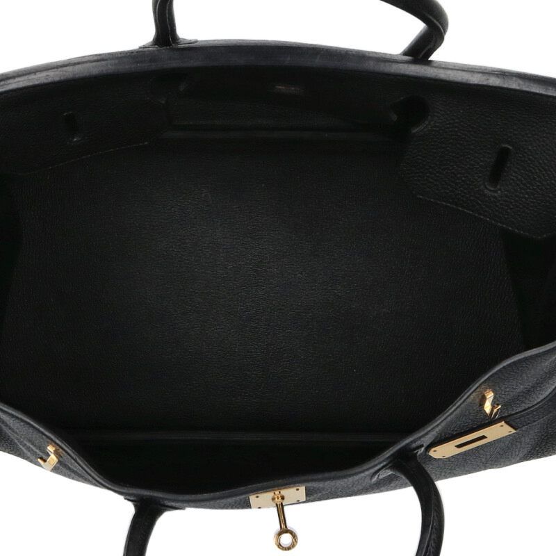 Hermes Birkin 40 le Tourne Togo Leather Handbag 40 Black