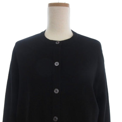 Hermes Martin Margiela Era Knit Cardigan Crew Neck Long Sleeve Wool Black