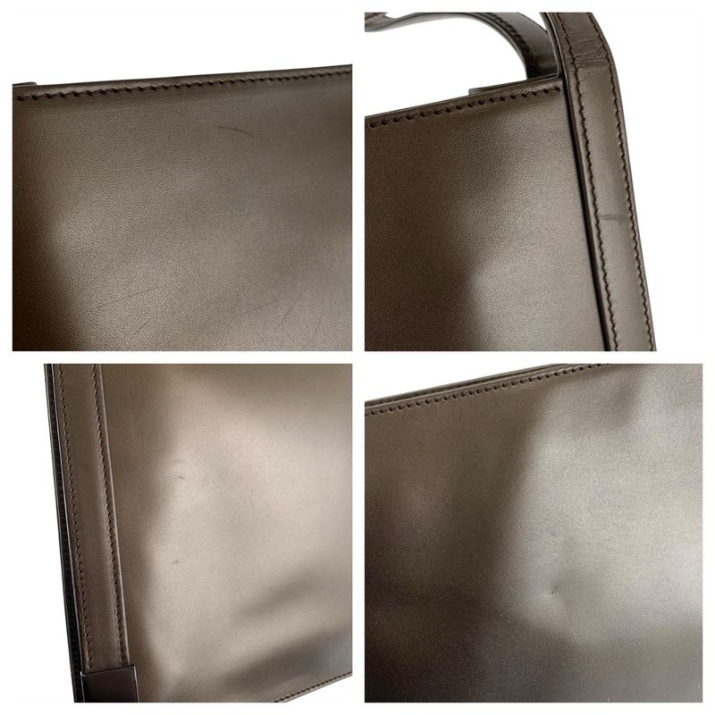 Gucci Metallic Brown Leather 000 Shoulder Bag Tote
