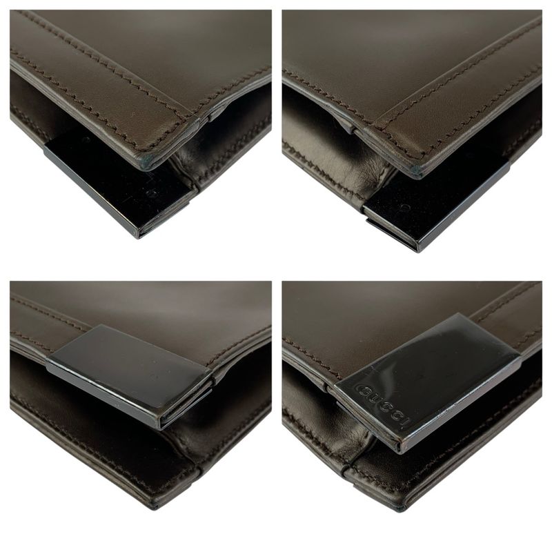 Gucci Metallic Brown Leather 000 Shoulder Bag Tote
