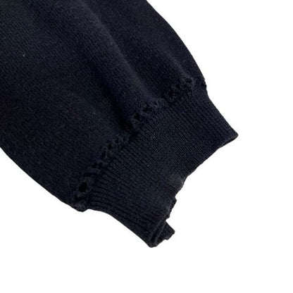 Celine Cardigan Long Sleeve Neck Cotton 2 M Navy