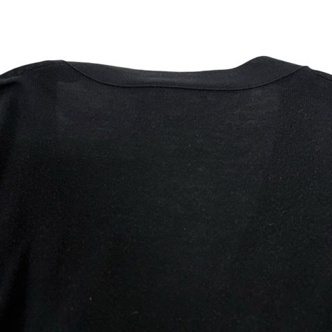 Celine Cardigan Long Sleeve Neck Cotton 2 M Navy