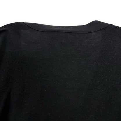 Celine Cardigan Long Sleeve Neck Cotton 2 M Navy