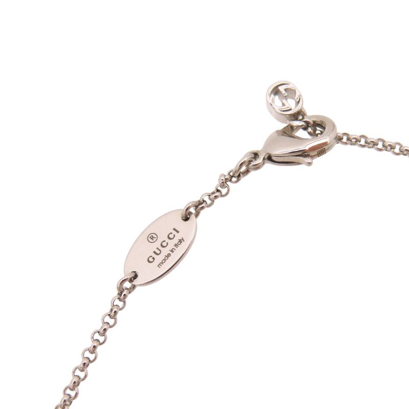 Gucci Gremlin Gizmo Necklace Brown White