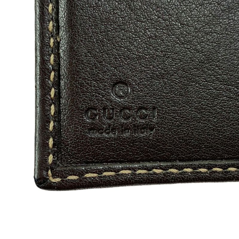 Gucci Lovely GG Canvas Leather Wallet