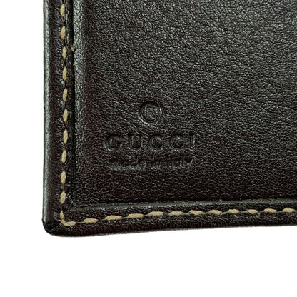 Gucci Lovely GG Canvas Leather Wallet