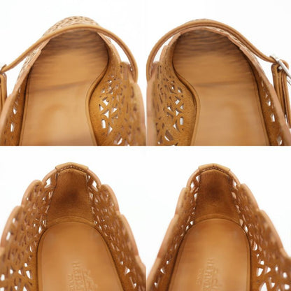 Hermes Ballet Shoes Meri Chaine D'ancre Natural Calf Notation