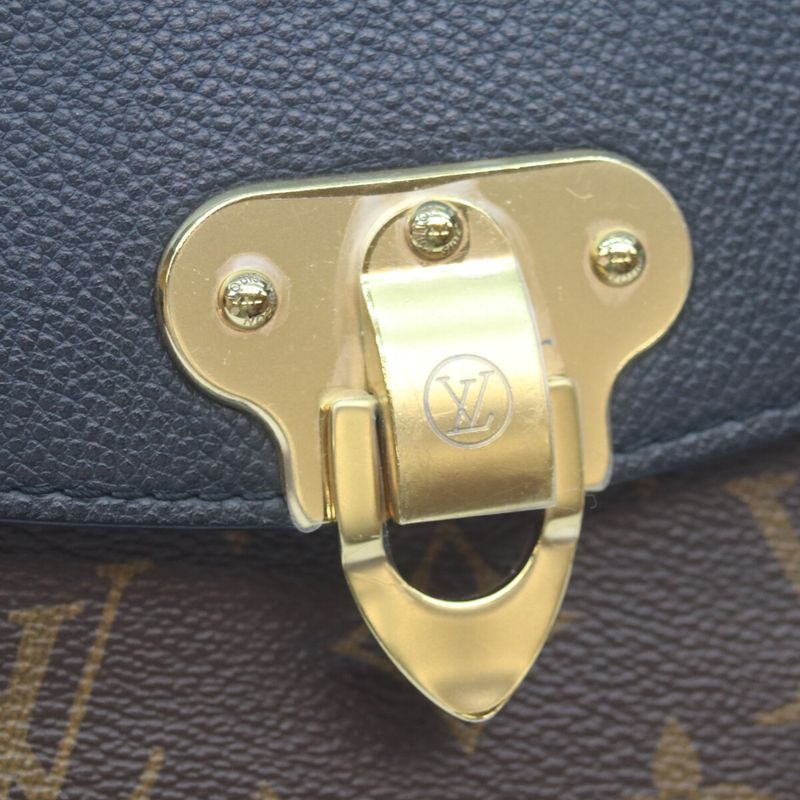 Louis Vuitton Monogram Trillon Noir Sampler Seed Shoulder Bag ) Brown Black