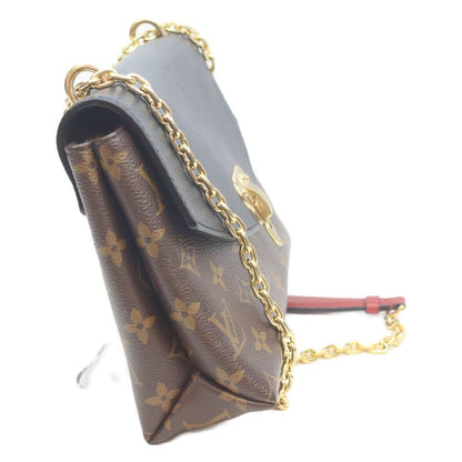 Louis Vuitton Monogram Trillon Noir Sampler Seed Shoulder Bag ) Brown Black
