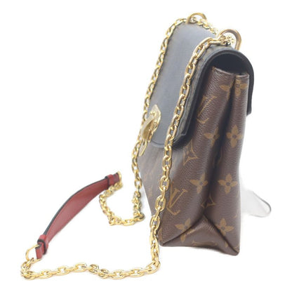 Louis Vuitton Monogram Trillon Noir Sampler Seed Shoulder Bag ) Brown Black